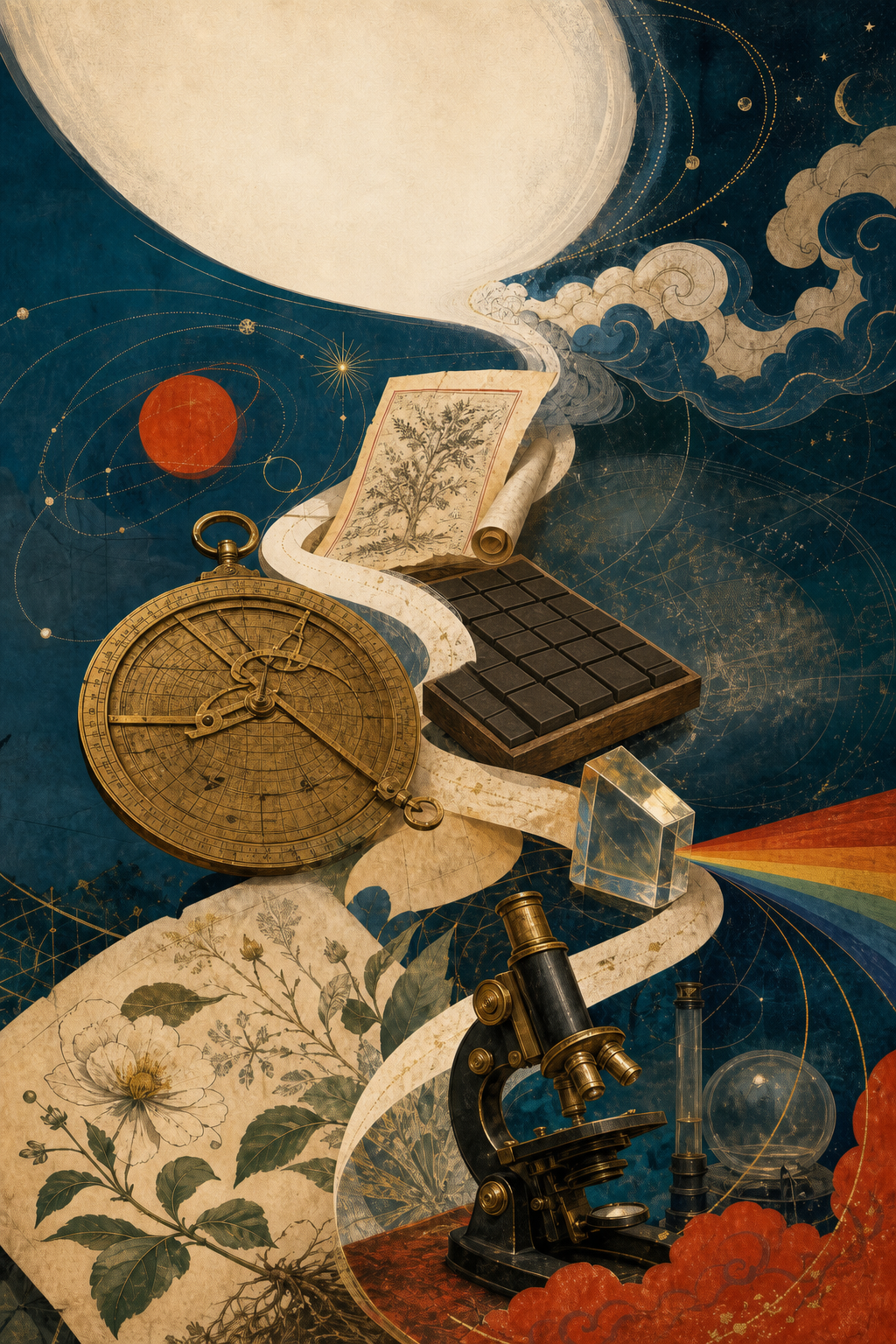 科学文化史话 AI 插图