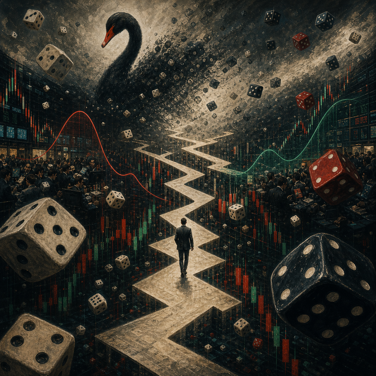 随机漫步的傻瓜 AI 插图